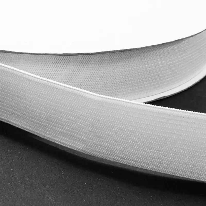 2,5cm breites Gummiband weiß – latexfreie Elastic Gummi Litze Super-Preis