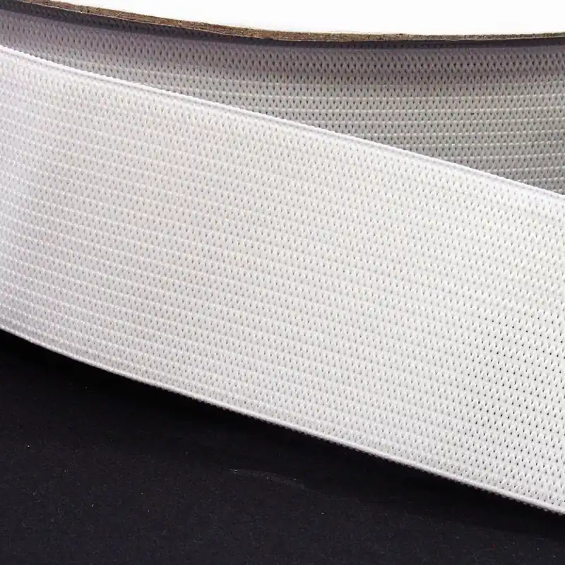 Großhandel 3,5cm breites Gummiband weiß – latexfreie Elastic Gummi Litze