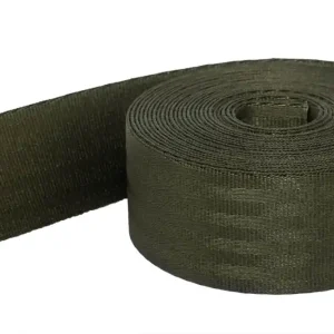 Sicherheitsgurt Gurtband oliv khaki - Taschengurt Gürtelband 3,8cm bis 1,5t belastbar Original