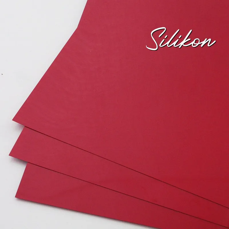 Socken Stop Silikon Folien rot A4 – Stoppersocken Plotterfolie Plottermarie Geld-Zurück-Garantie