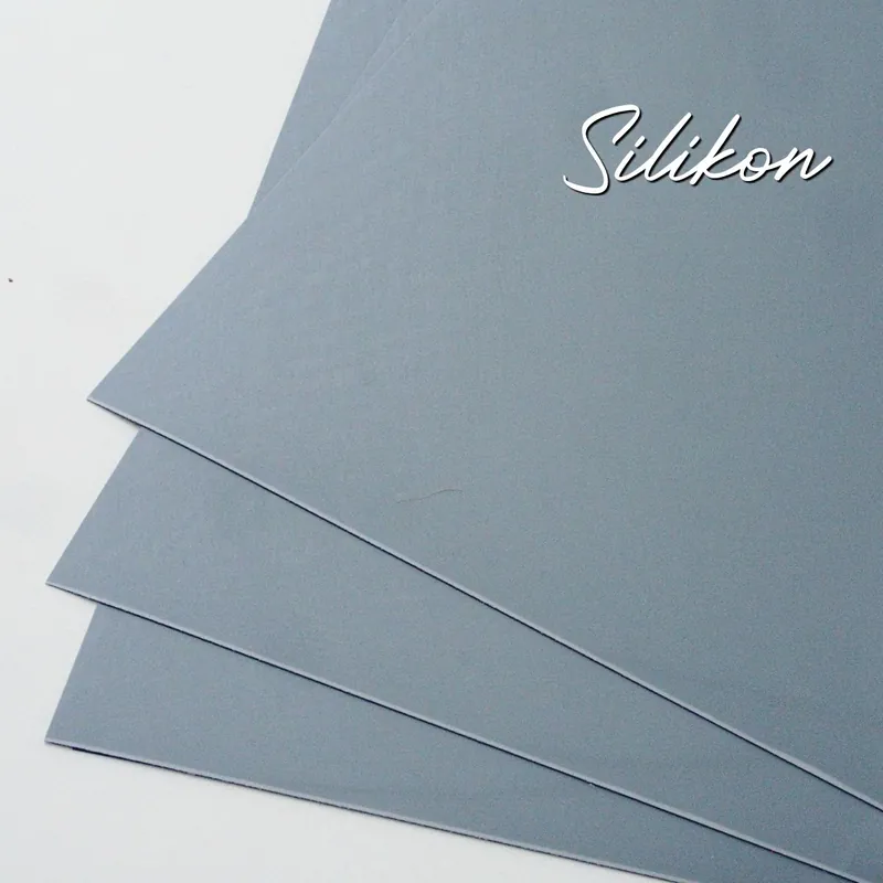 Expressversand Socken Stop Silikon Folien grau A4 – Stoppersocken Plotterfolie Plottermarie