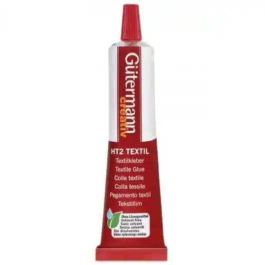Sonderangebot Textilkleber 30g von Gütermann – Klebstoff ohne Lösungsmittel für Baumwolle Jeans Leinen Filz …