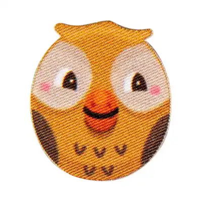 Großhandel Bunter Buchstabe O zum Aufbügeln Eule – ABC Applikation Tiere Bügelbuchstaben