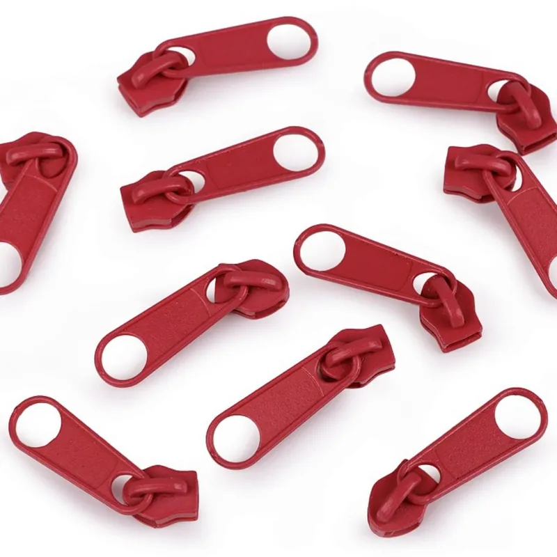 Limited Edition Zipper für Reißverschluss endlos 5mm rot – Endlosreißverschluss SR5 high risk red