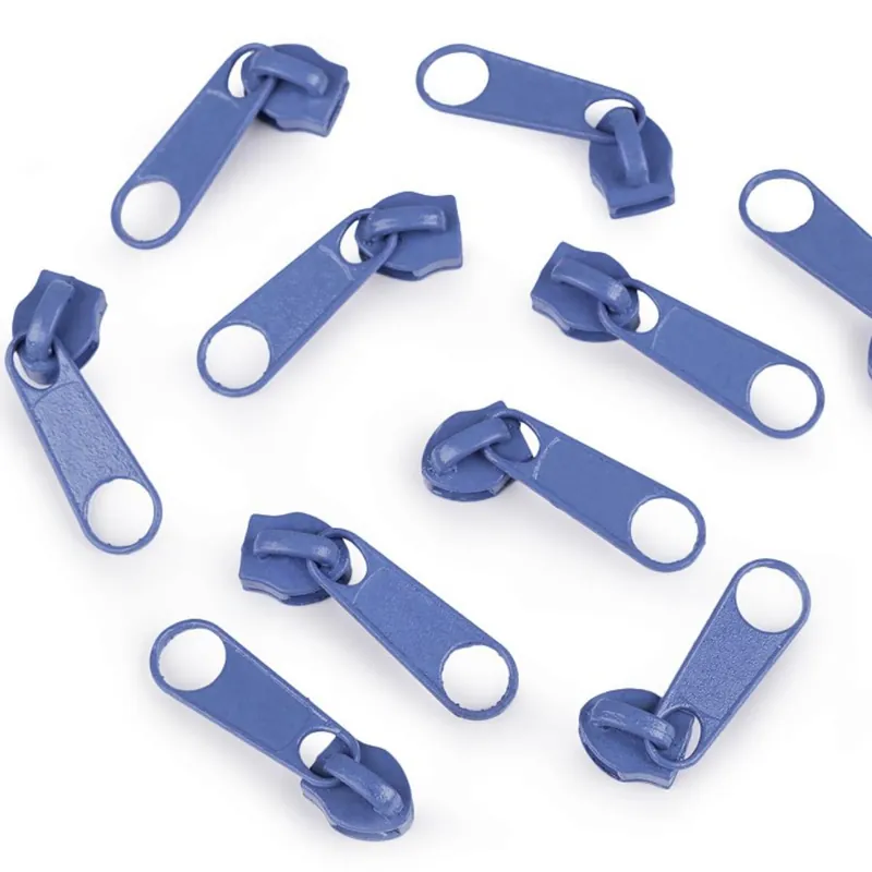 Zipper für Reißverschluss endlos 5mm blau – Endlosreißverschluss SR5 star saphire Preisknaller