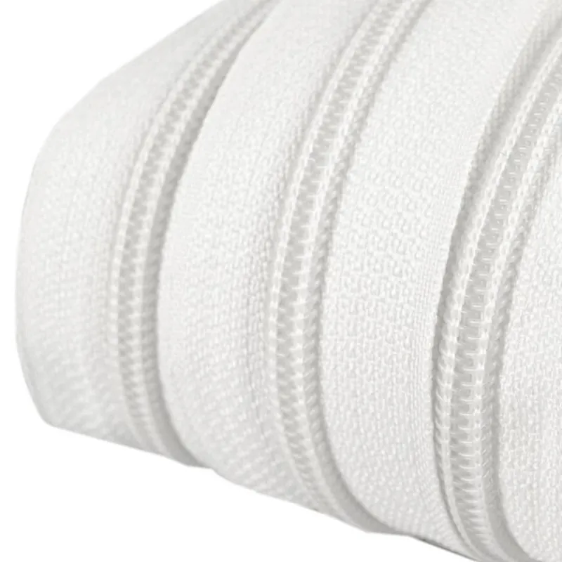 Aktuell Reißverschluss endlos 5mm weiß – Endlosreißverschluss SR5 white