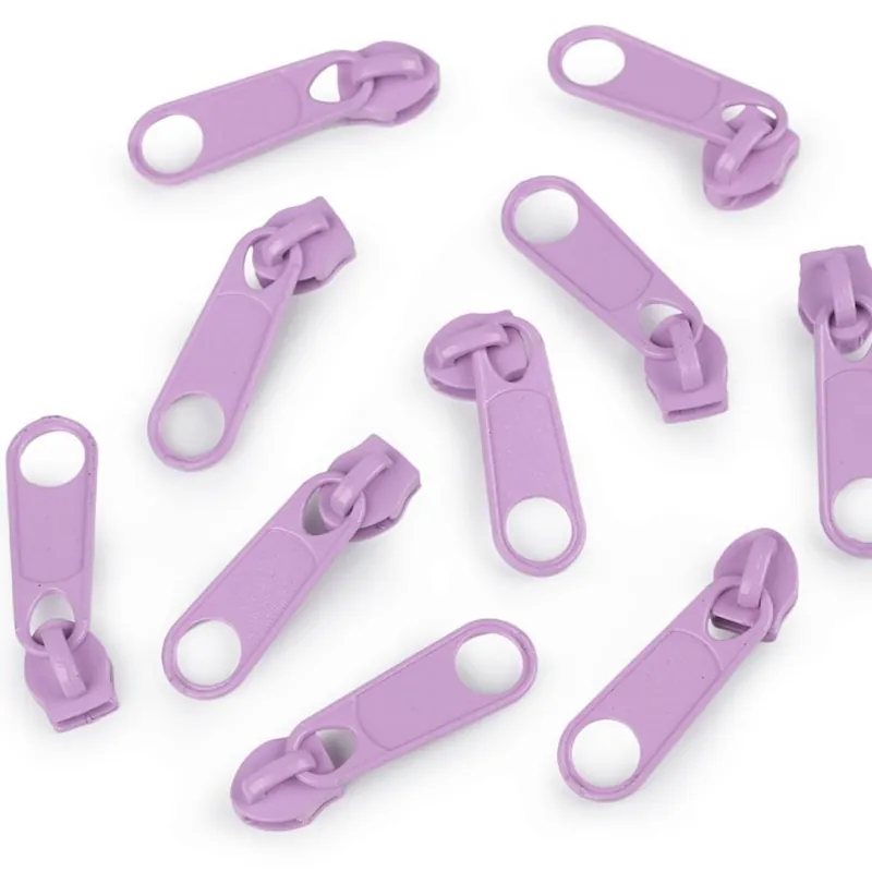 Begrenztes Angebot Zipper für Reißverschluss endlos 5mm flieder – Endlosreißverschluss SR5 lavender fog