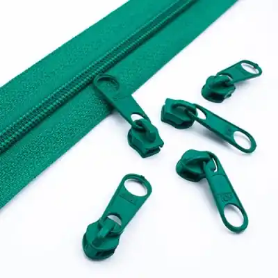 Zipper für Reißverschluss endlos 5mm grün – Endlosreißverschluss SR5 NKH Jetzt Zugreifen