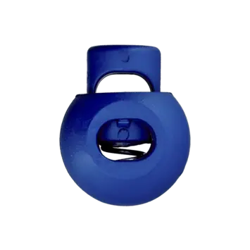 Kordelstopper rund royal blau für Kordeln bis Ø6-8mm – Kugel ca. 1,8cm Rabatt