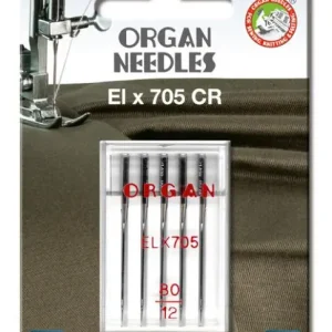 Nur Für Kurze Zeit ORGAN Nähmaschinen Nadeln – EL x 705 80/12 – für Coverlock und Overlock