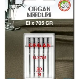 Saisonangebot ORGAN Nähmaschinen Nadeln – EL x 705 90/14 – für Coverlock und Overlock