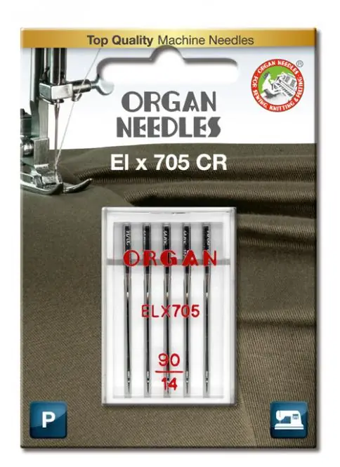 Saisonangebot ORGAN Nähmaschinen Nadeln – EL x 705 90/14 – für Coverlock und Overlock