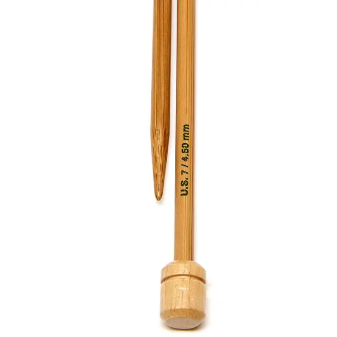 Angebot Bambus Stricknadeln 33 cm Nr. 4,5