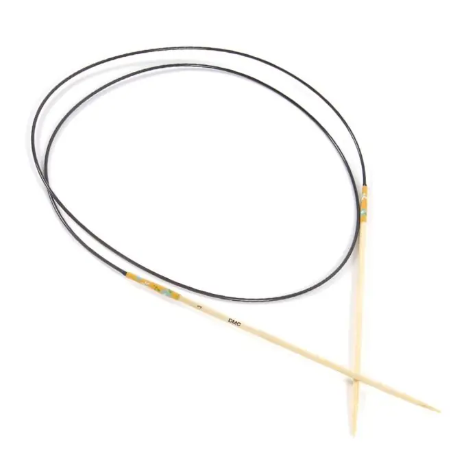 Echt Rundstricknadeln Bambus 80cm Stärke 3