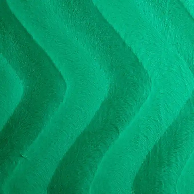 Top-Angebot Velboa-Kunstpelzstoff Grün
