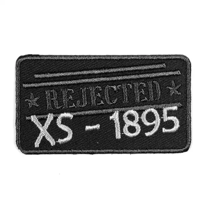 Bügelbild Rejected XS-1895 Neu Im Sortiment