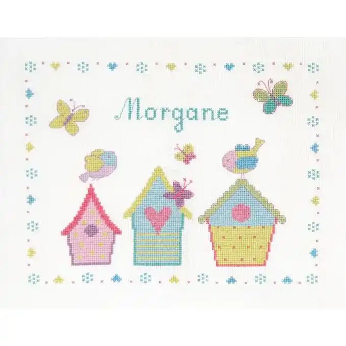 Stickgarnitur für Namen 26×19,5cm – Personalisiertes Set Schnäppchen