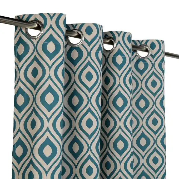 Geprüft Ondas Vorhang Petrol 140x240cm – Elegante Fensterdekoration