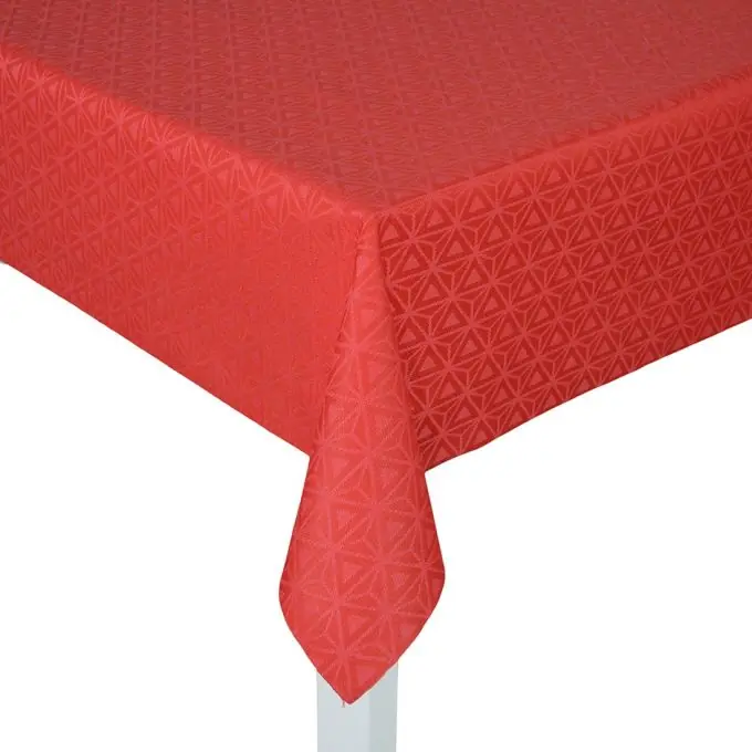 Orlando Tischtuchstoff rot Highlight