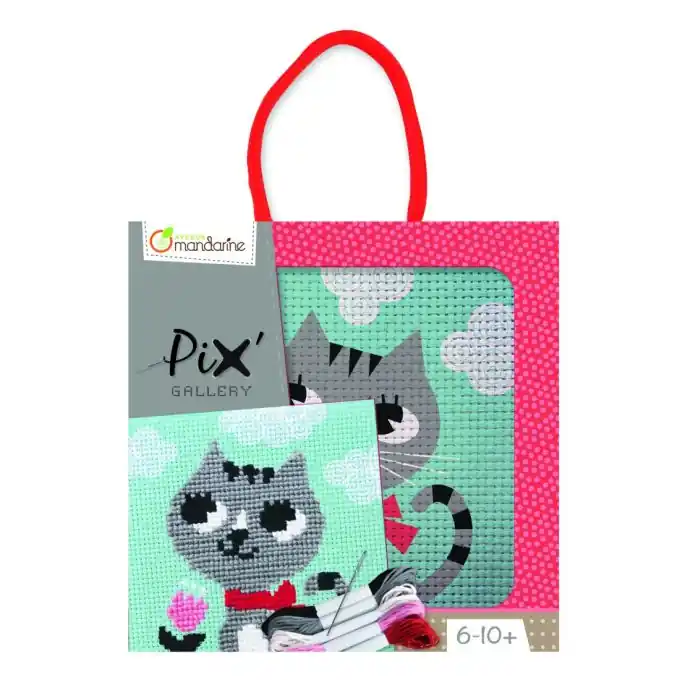 Pix‘ Gallery Kanevas-Set Katze Jetzt Zugreifen