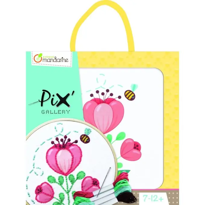 Direktkauf Pix‘ Gallery Tulpen-Stickset 15x3x19cm