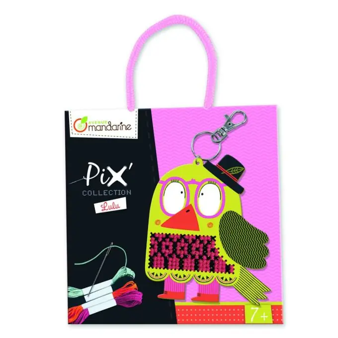 Kostenloser Versand Pix‘ Lulu Kreuzstichset 150x150x15mm