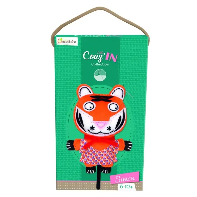 Hochwertig Little Couz’in Simon Nähset für Kinder 243x141x50mm