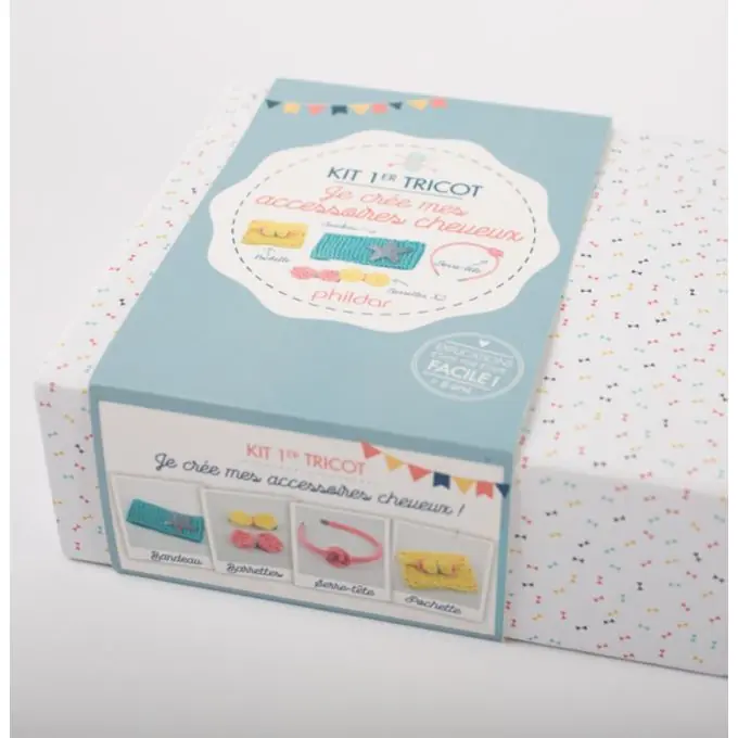 Direktkauf Set Erstes Stricken Haar-Accessoires