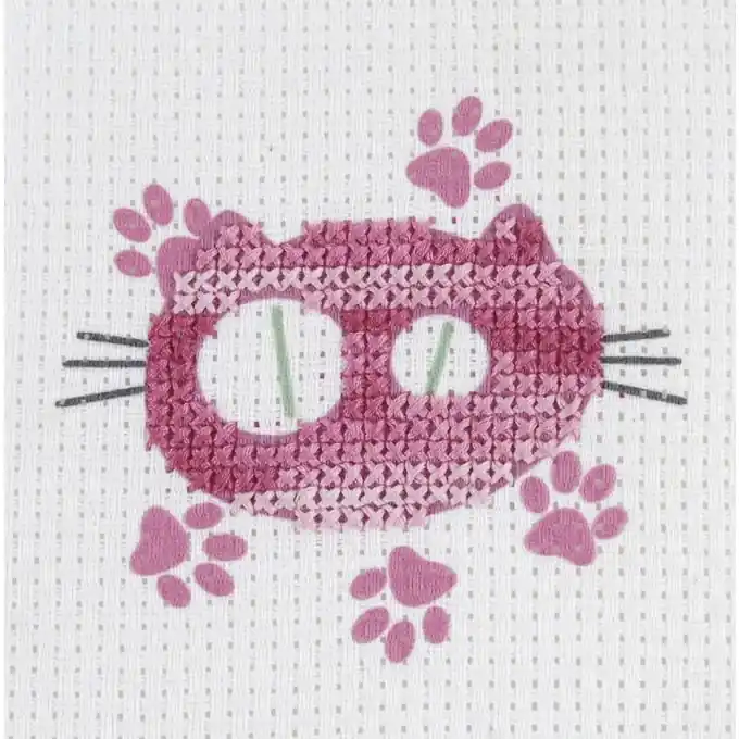 Meistverkauft Stickerei-Set für Kinder Katze