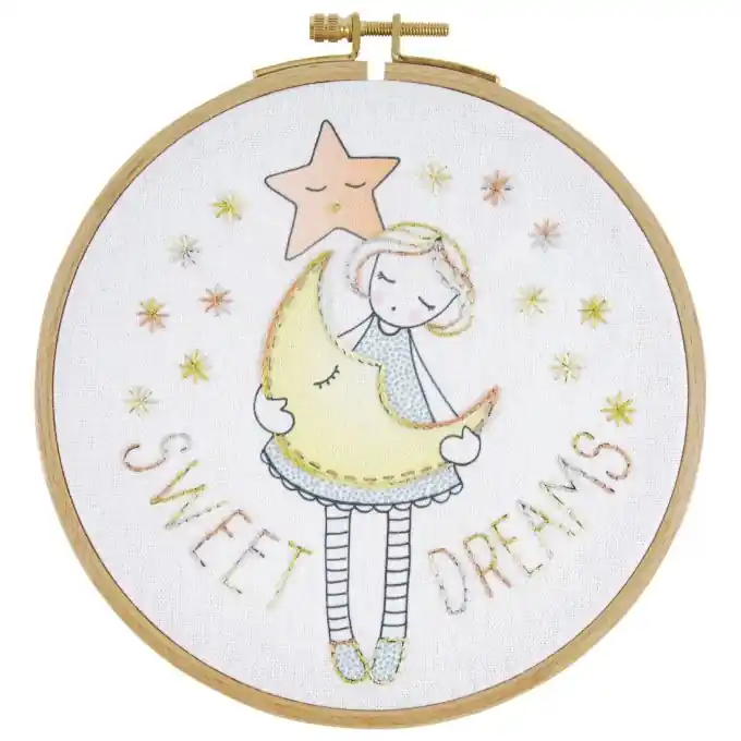 Stickerei-Set für Kinder Sweet Dreams Geprüft