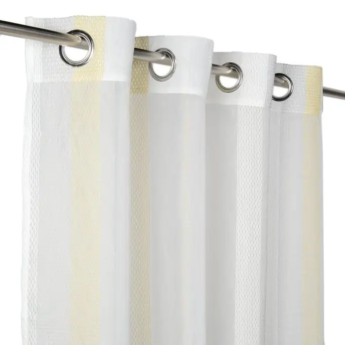 Vorhang Streifen gelb Sonderangebot