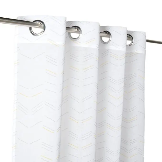 Vorhang Linien gelb Mengenrabatt