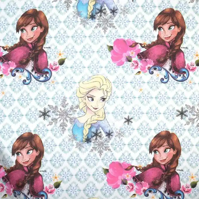 Reine des Neiges Baumwollstoff 140cm Breite Neue Ware