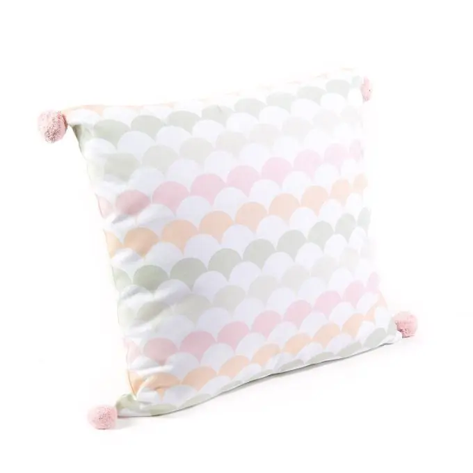 Jetzt Bestellen Buntes Schuppenkissen 50 x 50 cm