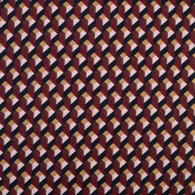 Markenware Dicker Baumwollstoff Würfel