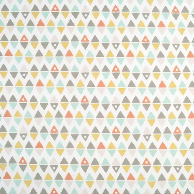 Baumwollstoff Rautenmuster bunt Direktkauf