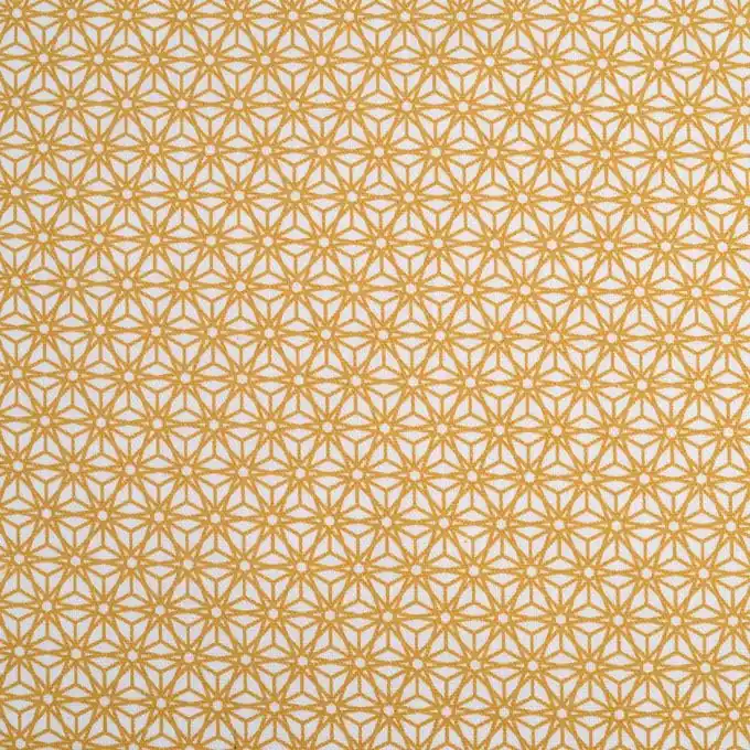 Online Kaufen Origami Baumwollstoff Dick Currygelb 140 cm Breite