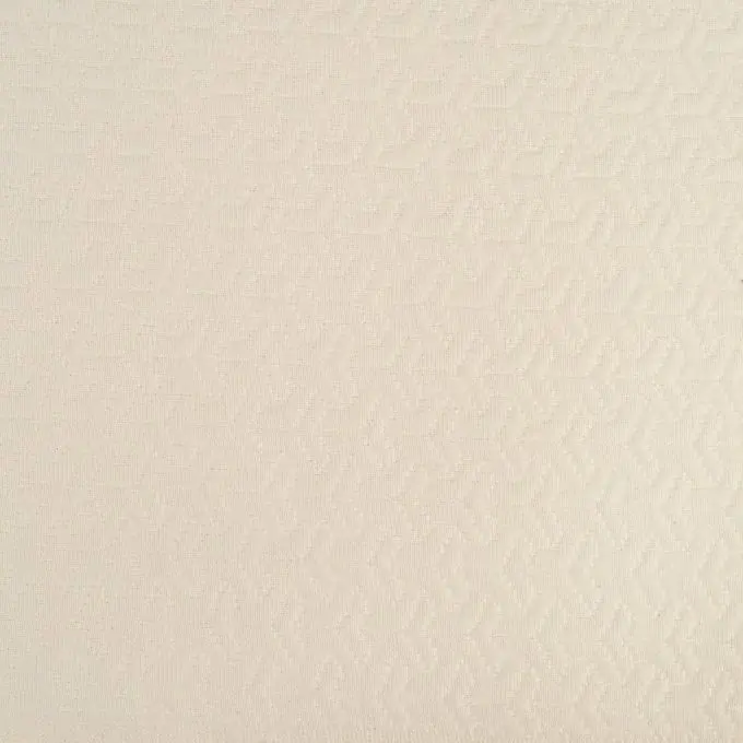 Sichere Zahlung Piqué-Stoff Geomuster ecru