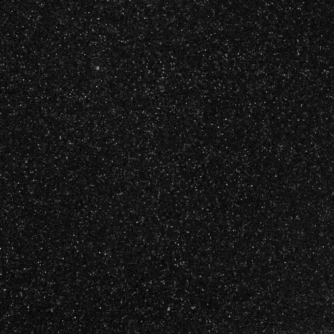 Sonderaktion Glitzer Kunstleder Schwarz 140cm Breite