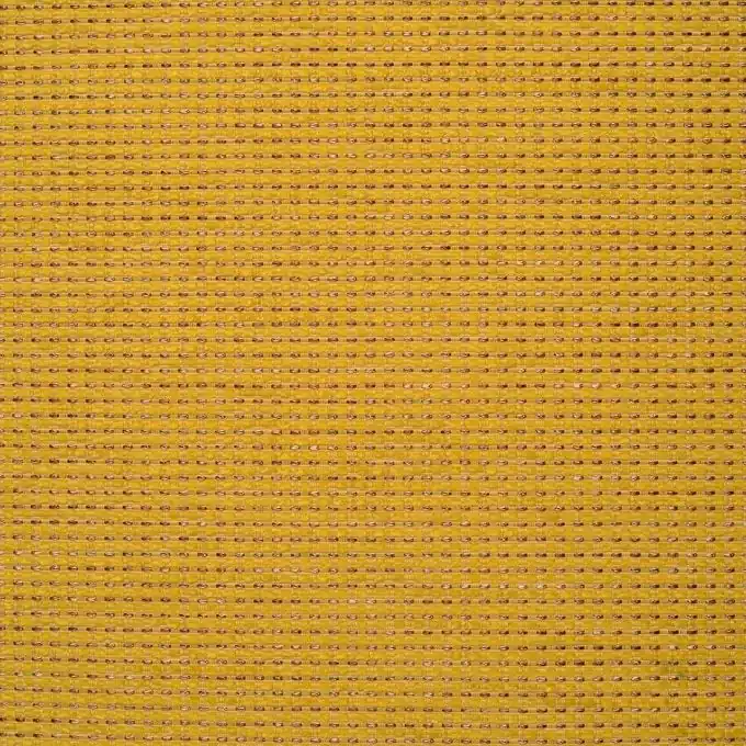 Stoff aus gelbem Samt Vega Handgefertigt