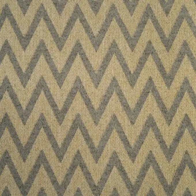 Grauer Chevron Jacquardstoff 140cm Breite Nur Heute