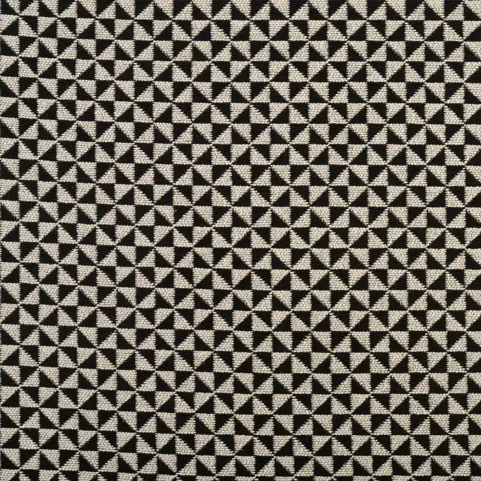 Direkt Vom Hersteller Jacquard Rautenmuster schwarz weiss