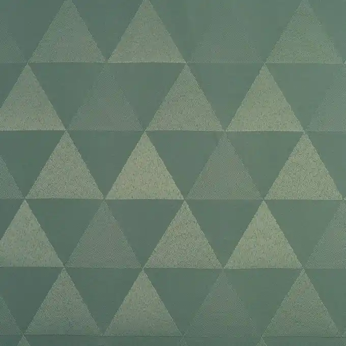 Abverkauf Fleckenabweisender Stoff Cali extra breit Dreieck blau