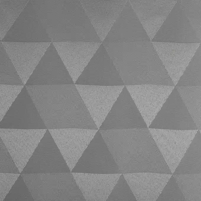 Antifleck Breitstoff Cali Dreiecke Grau – 180 cm Knallerangebot
