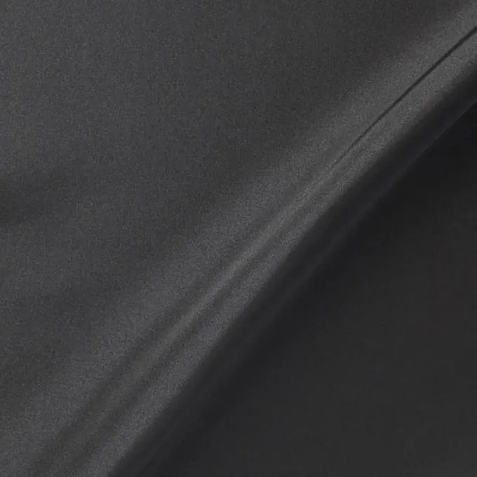 Einfarbiger Mikrofaserstoff Micra, schwarz Versand Am Gleichen Tag