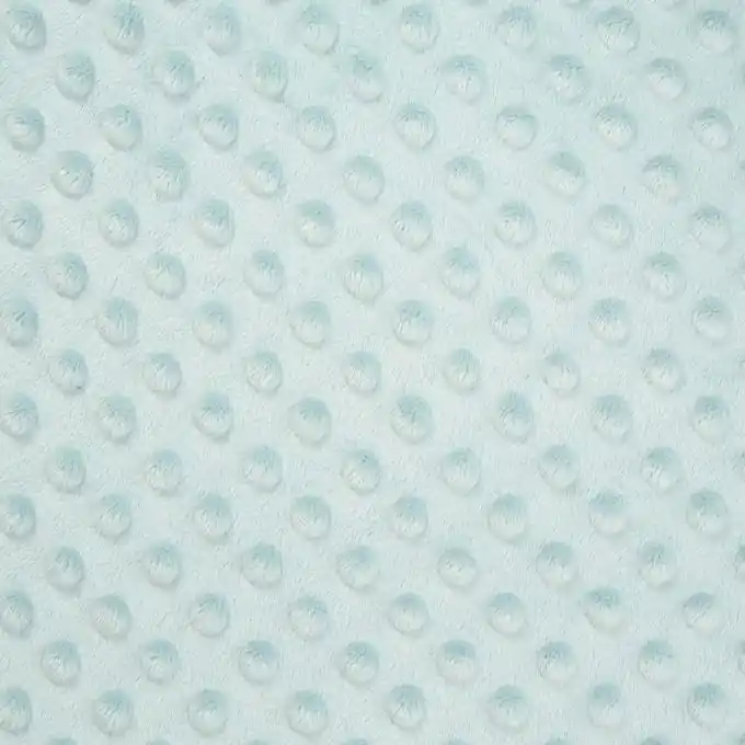 Fleece-Stoff Minky, grün Zertifiziert