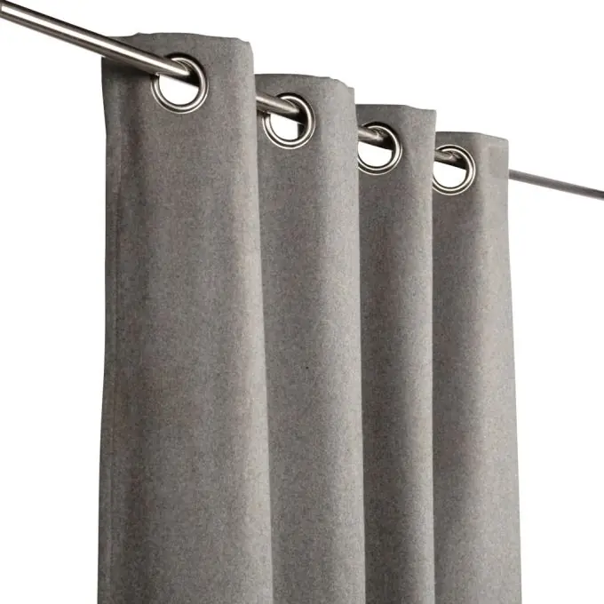 Preisknaller Wollimitat-Vorhang 140×250 cm – Fertiggardine