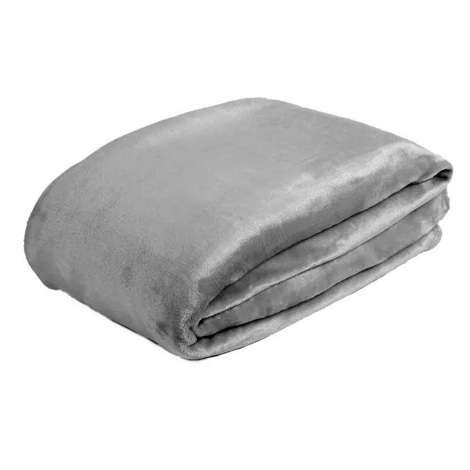 Anthrazitfarbener Plaid 180×230 cm Dick – Gemütliches Wohntextil Markenprodukt