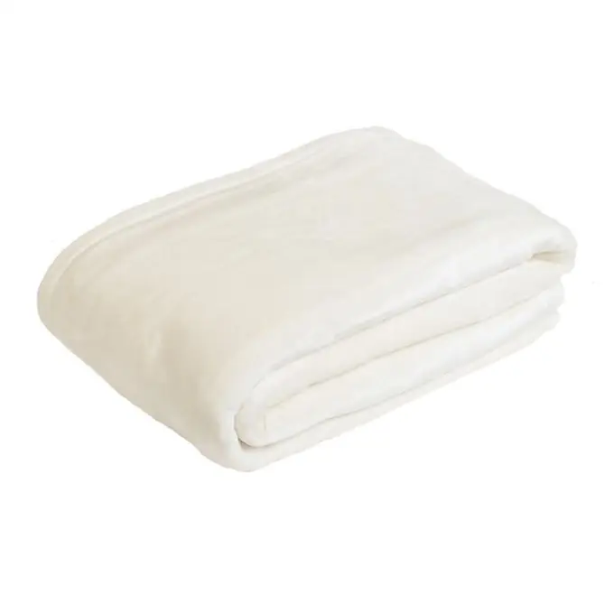 Ausverkauf Plaid Ecru 125 x 150 cm