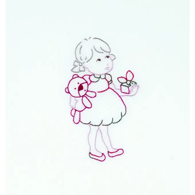 Stickerei-Set Mini Geschenk 18×18 cm Echt